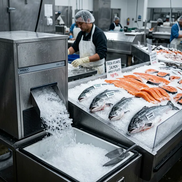Commercial Ice Machines & Seafood Glazing