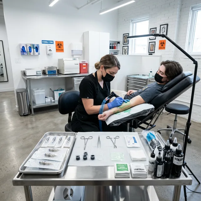 Body Art (Tattoo) & Piercing Studio Sterilization