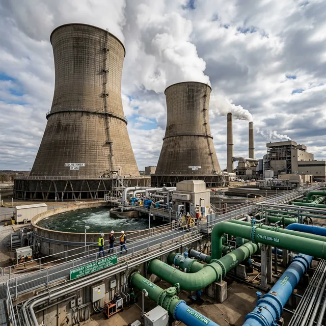 Industrial Cooling Towers & Boiler Systems